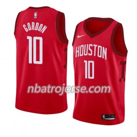 Män Houston Rockets Tröja Eric Gordon 10 2018-19 Nike Röd Swingman